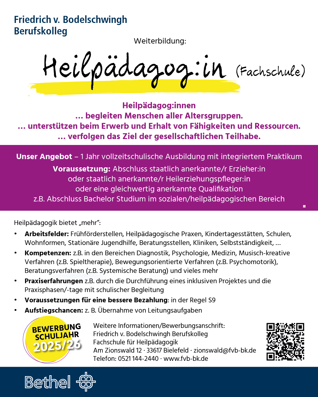 Bewerbung 2023/24